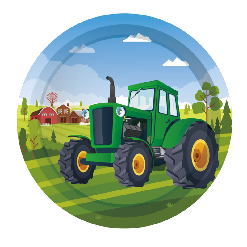 Green Farm Tractor Theme Dispo - Kids Outdoor Excavator 评论和价格