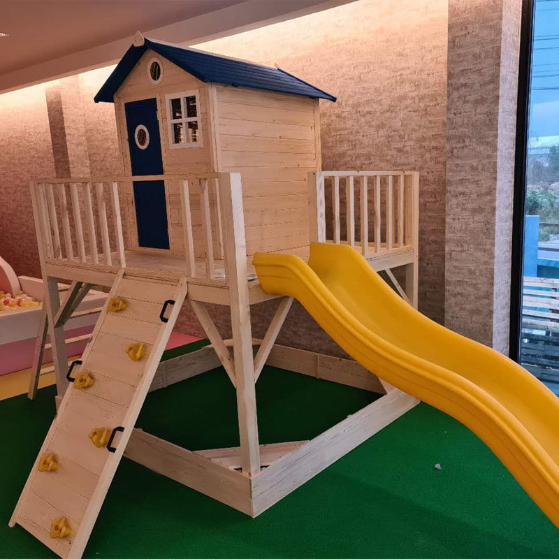 Large playhouse, kindergarten, - Kids Outdoor Playhouse 评论和价格
