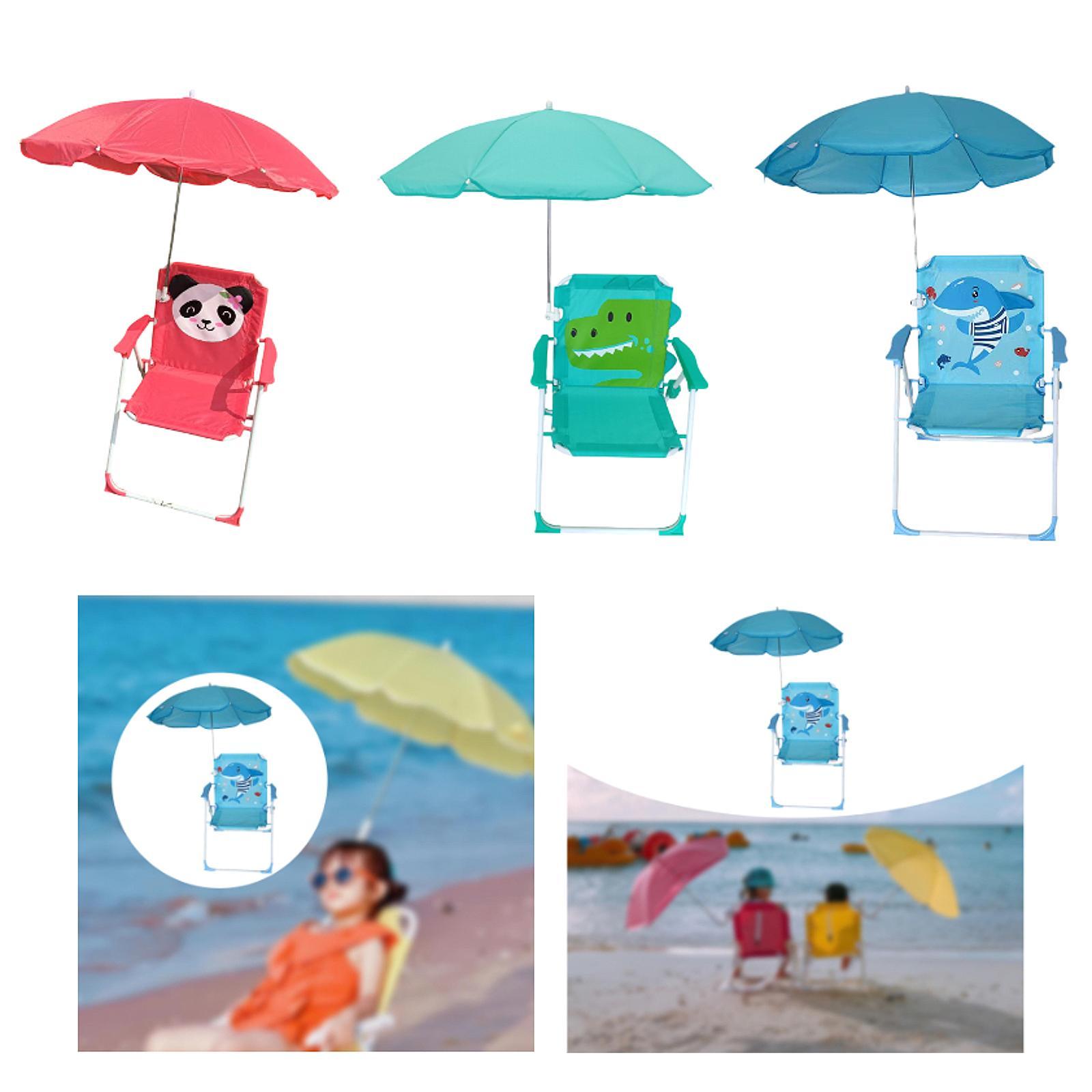 Kids Beach Chairs with Umbrell - Kids Outdoor Umbrella Chair 评论和价格