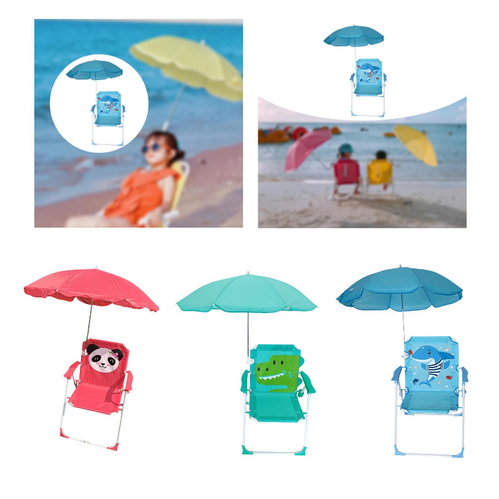 Kids Beach Chairs with Umbrell - Kids Outdoor Umbrella Chair 评论和价格