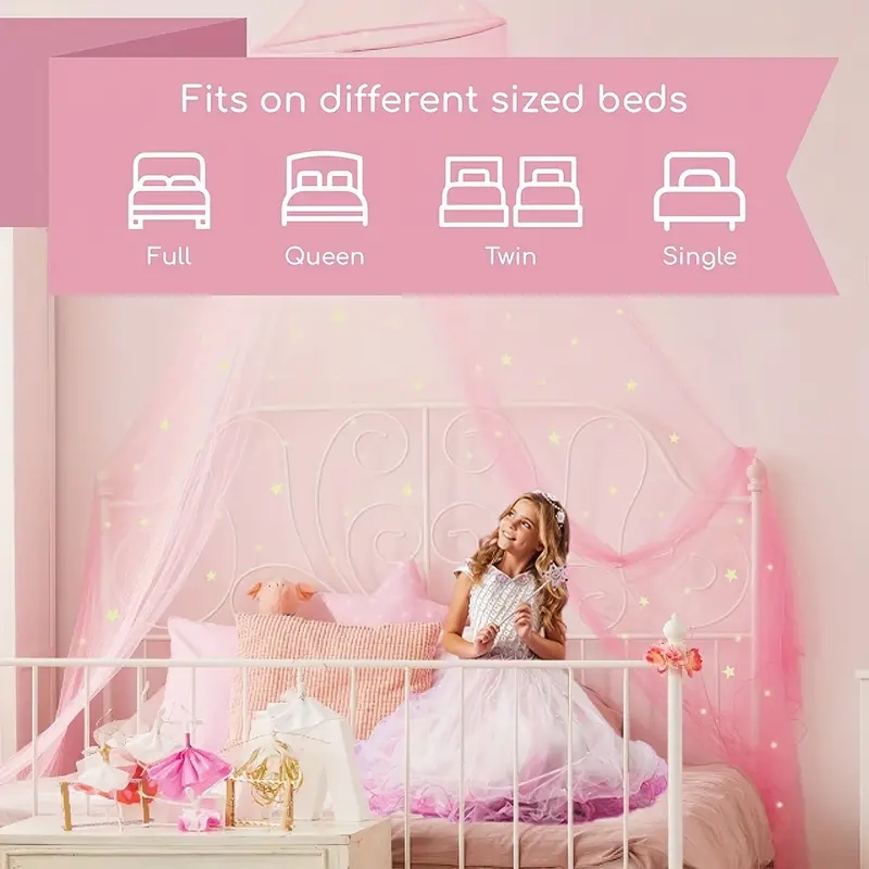 Bed Canopy For Girls With Glow - Kids Outdoor Grill 评论和价格