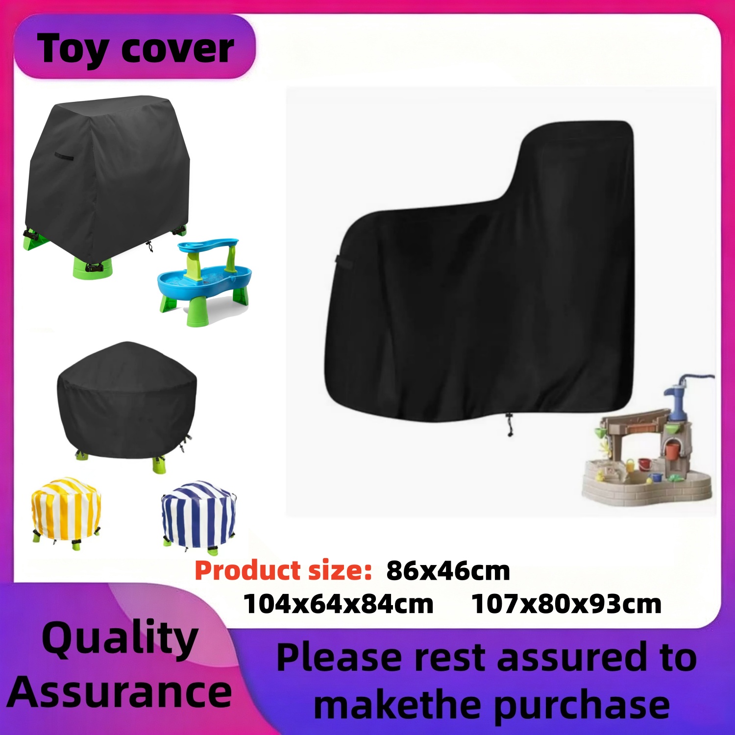 Kids Water Table Cover Fit Rai - Kids Outdoor Water Table 评论和价格