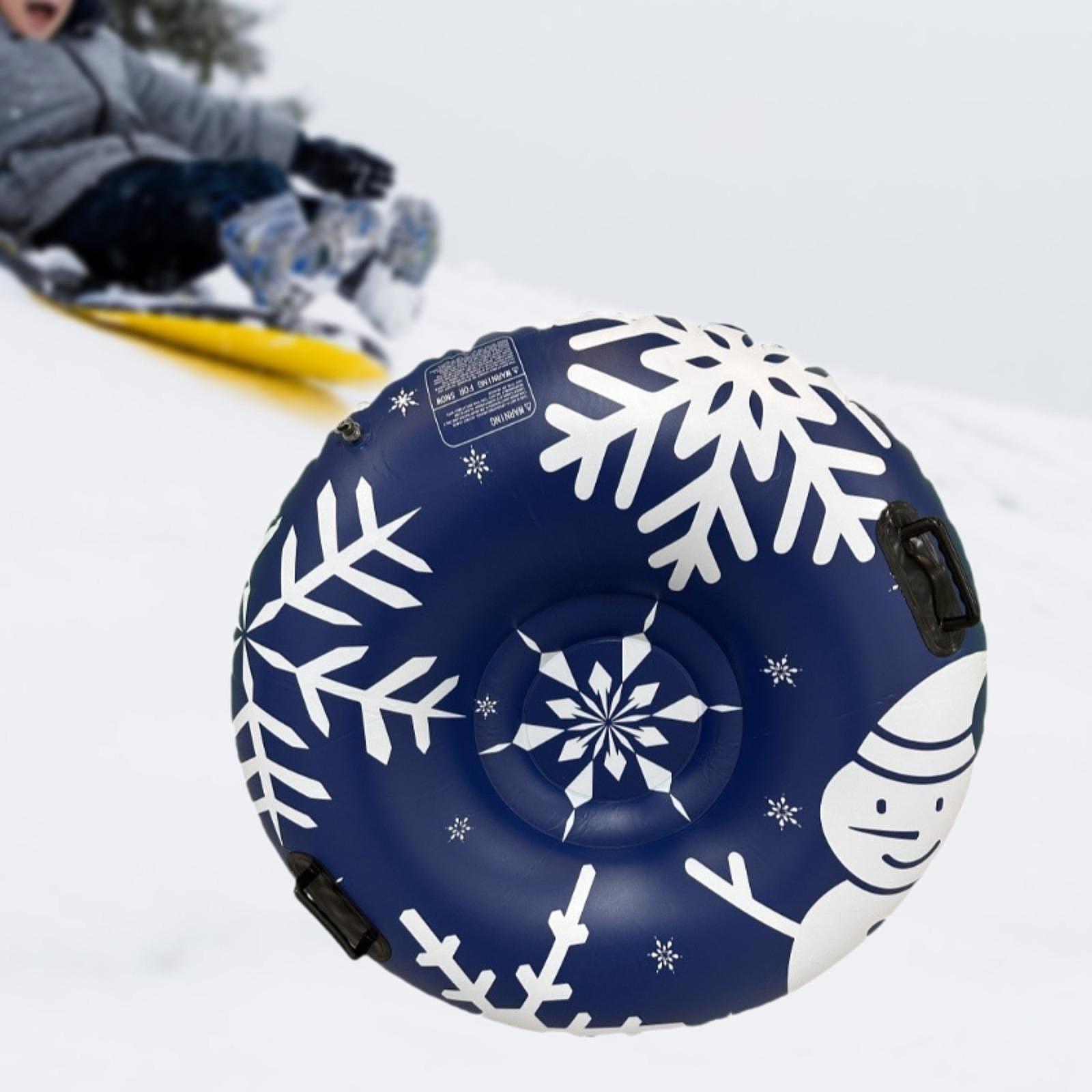 Large Inflatable Snow Tube 120 - Kids Outdoor Youtube 评论和价格