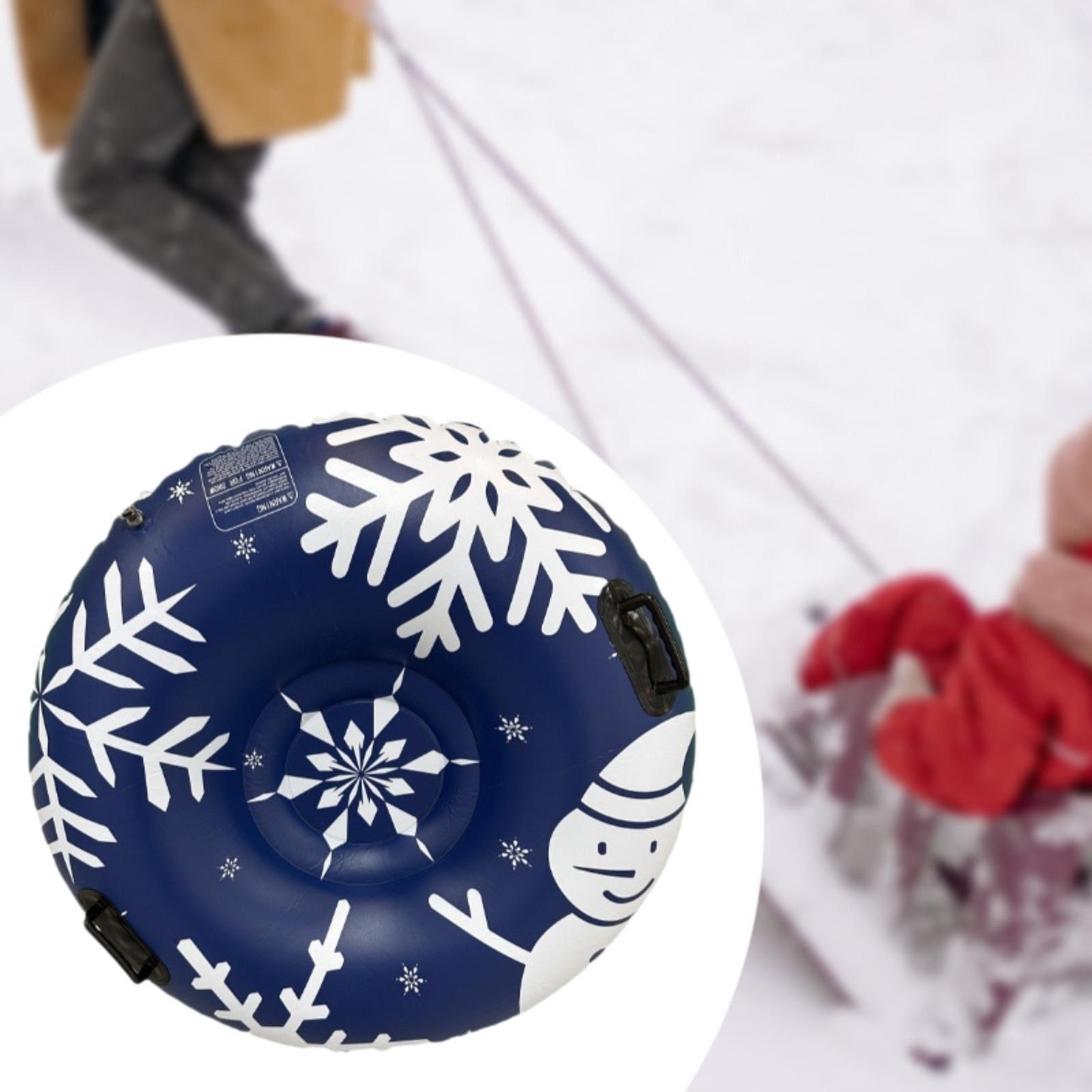 Large Inflatable Snow Tube 120 - Kids Outdoor Youtube 评论和价格