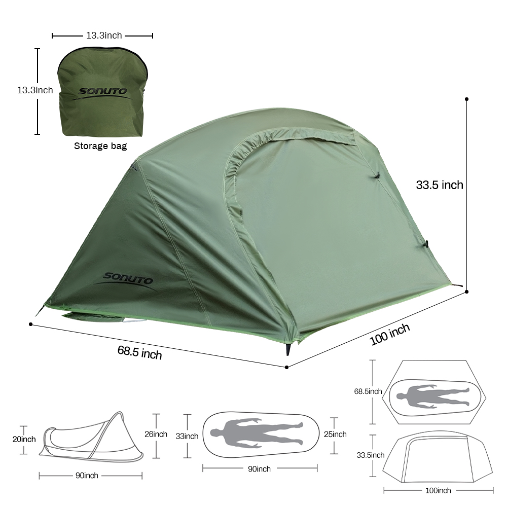 Sonuto Outdoor Single-Person L - Outdoor Tent Playhouse 评论和价格