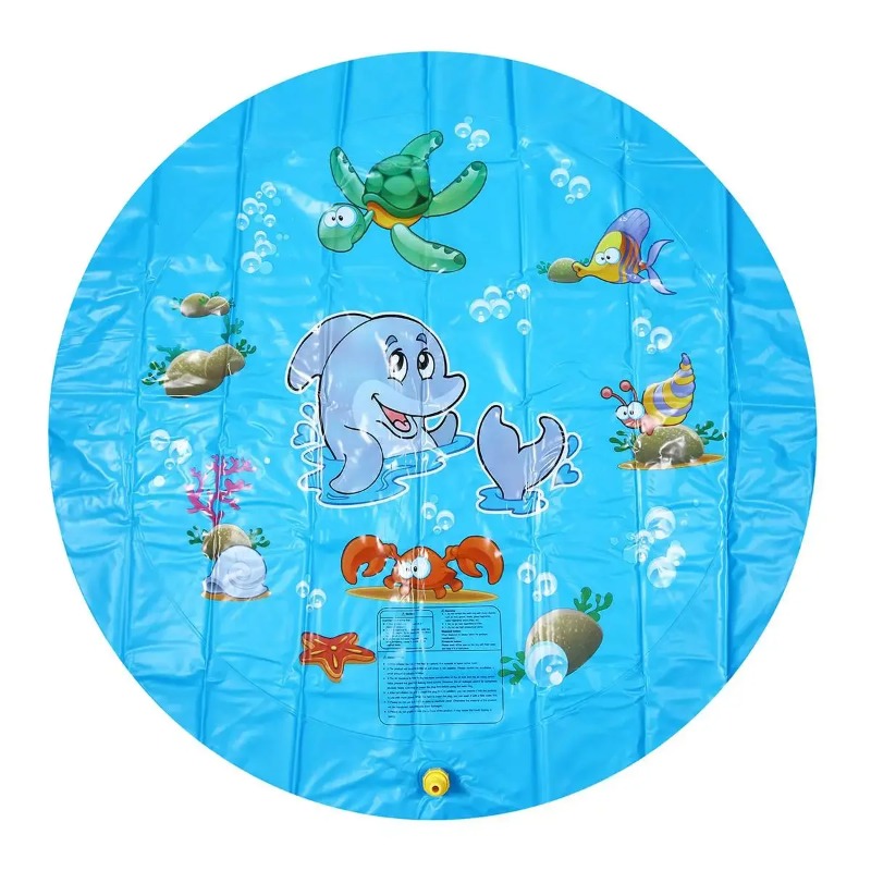 Water Splash Pools Kids Outdoo - Sprinkler Splash Pad 评论和价格