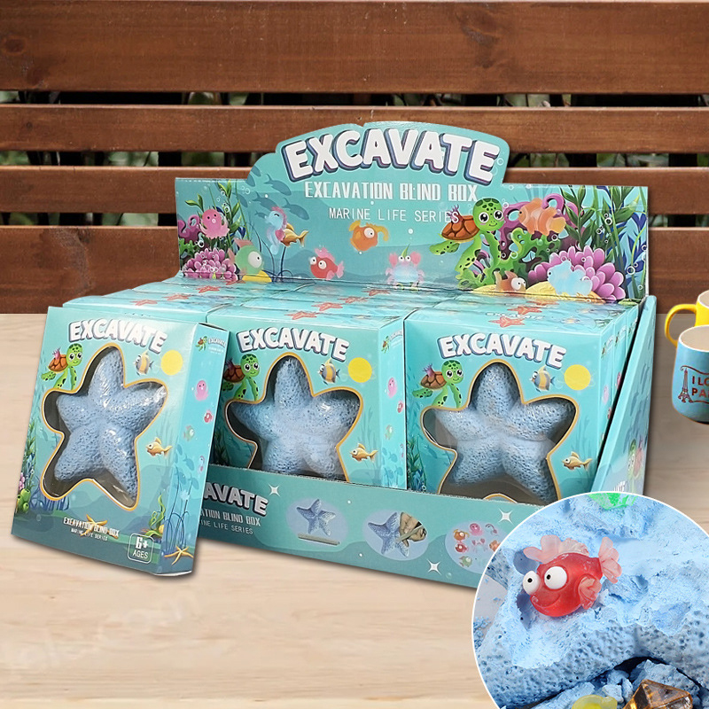 Starfish Marine Life Gemstone  - Kids Outdoor Excavator 评论和价格