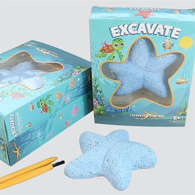 Starfish Marine Life Gemstone  - Kids Outdoor Excavator 评论和价格