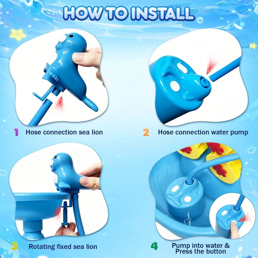Portable No-Drill Water Table  - Kids Outdoor Water Table 评论和价格
