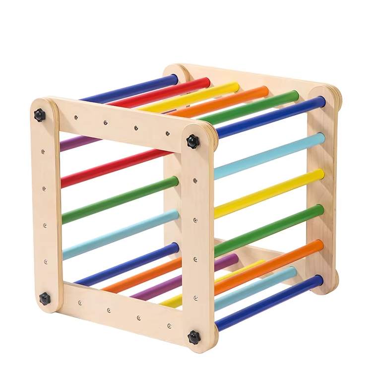 Jungle Gym Kids Outdoor Triang - Kids Outdoor Wooden Climbing Frame 评论和价格