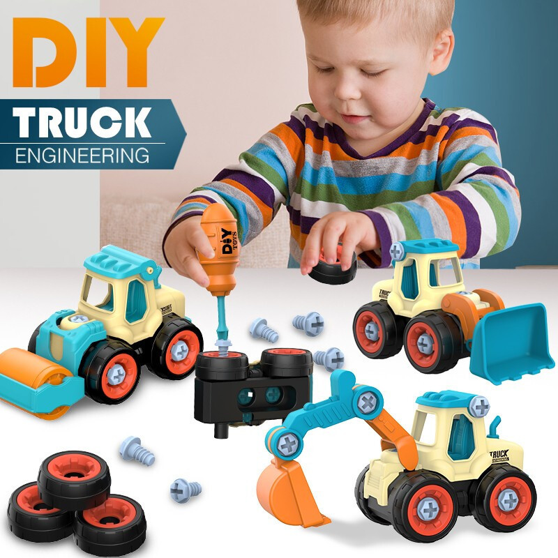 Nut Disassembly Loading Unload - Kids Outdoor Excavator 评论和价格