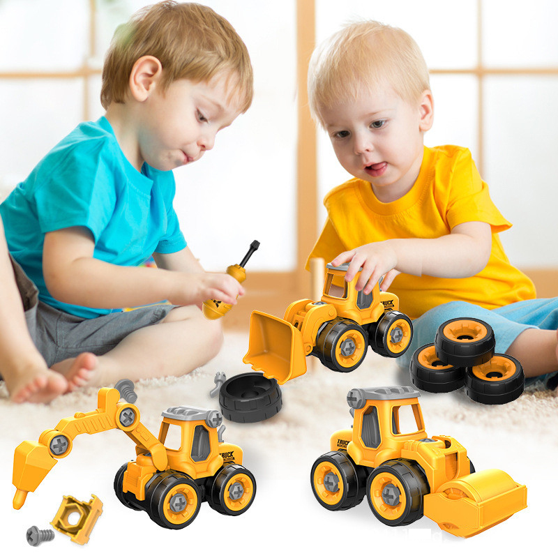 Nut Disassembly Loading Unload - Kids Outdoor Excavator 评论和价格