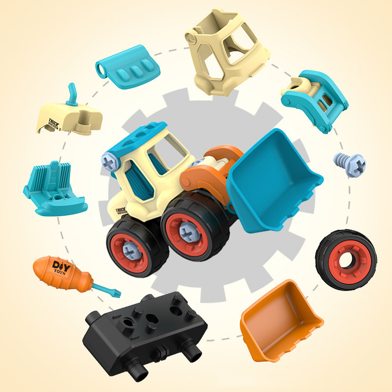 Nut Disassembly Loading Unload - Kids Outdoor Excavator 评论和价格