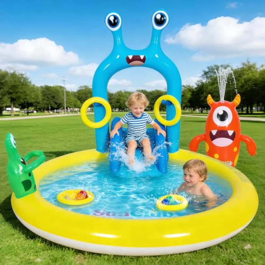 Inflatable Splash Pad for - Mo - Sprinkler Splash Pad 评论和价格