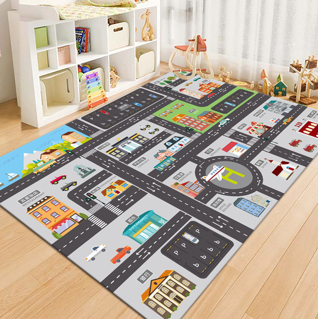 VIKAMA City Road Map Kids Play - Kids Outdoor Flooring 评论和价格