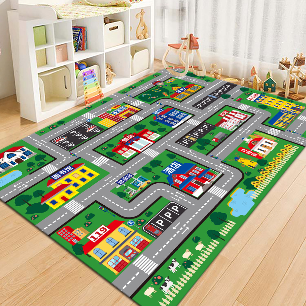 VIKAMA City Road Map Kids Play - Kids Outdoor Flooring 评论和价格