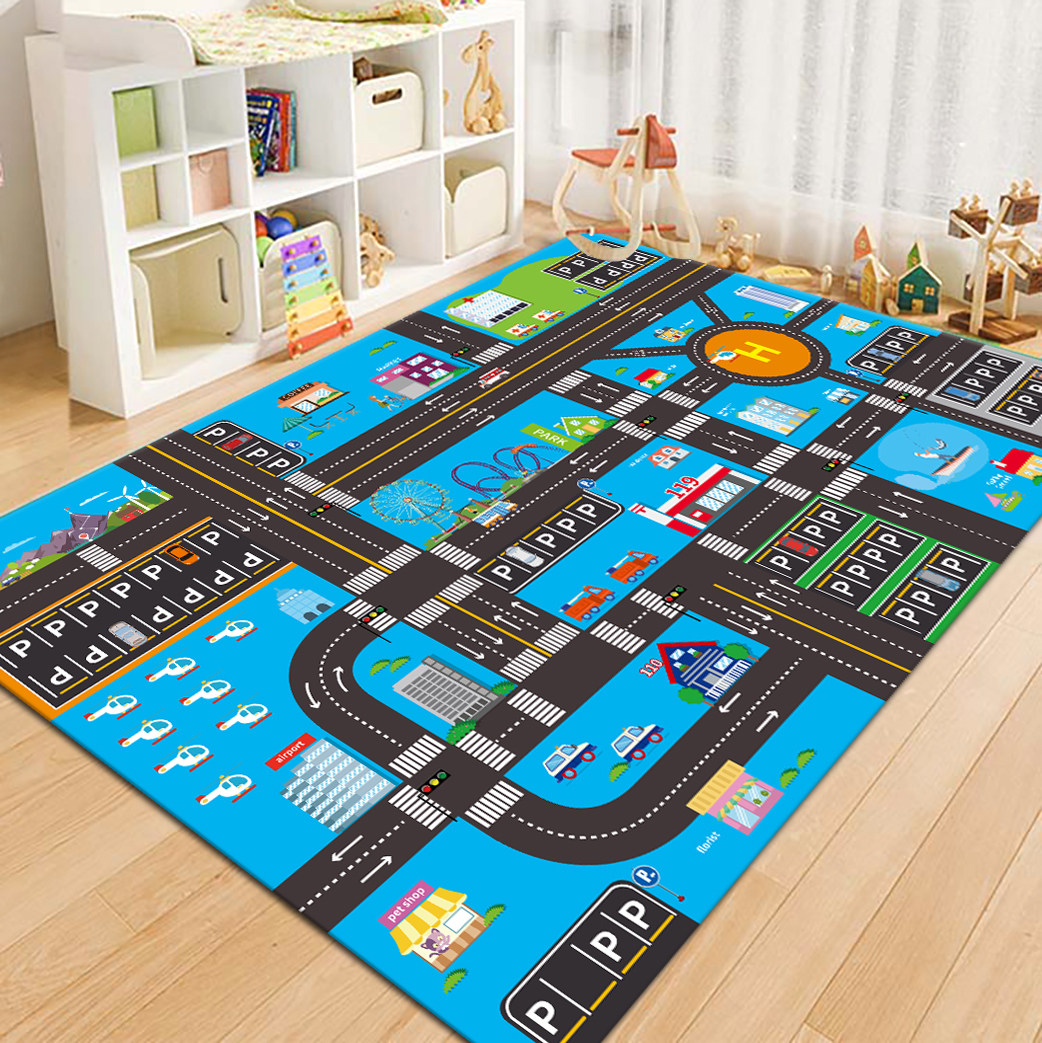 VIKAMA City Road Map Kids Play - Kids Outdoor Flooring 评论和价格