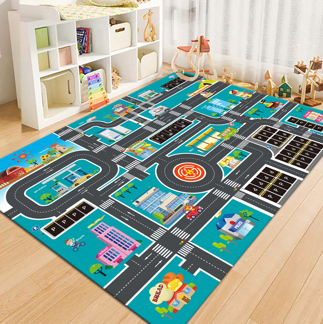 VIKAMA City Road Map Kids Play - Kids Outdoor Flooring 评论和价格
