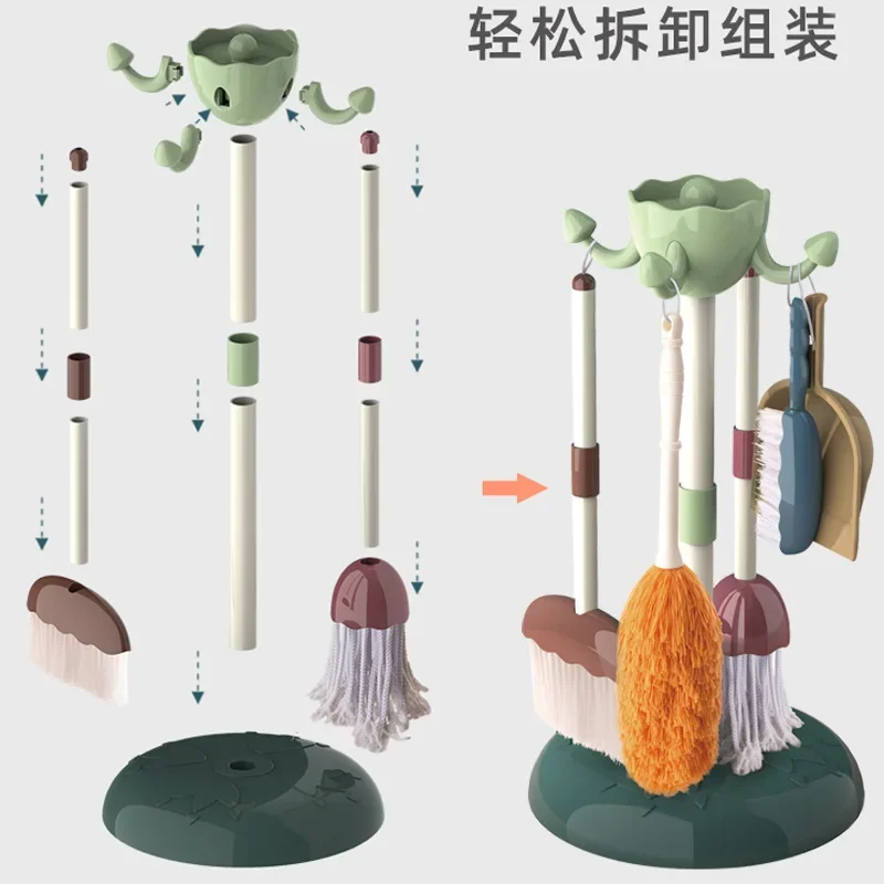 Set 5/6/10/11pcs Kids Cleaning - Kids Outdoor Broom 评论和价格