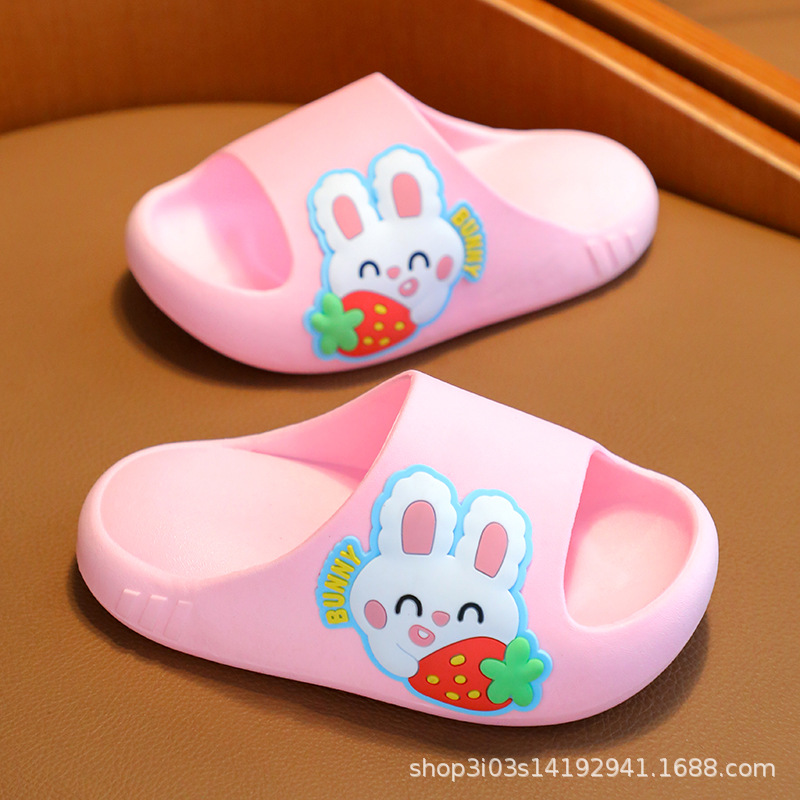 Children Soft-soled Non-slip W - Kids Indoor Outdoor Slippers 评论和价格