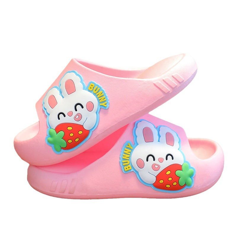 Children Soft-soled Non-slip W - Kids Indoor Outdoor Slippers 评论和价格