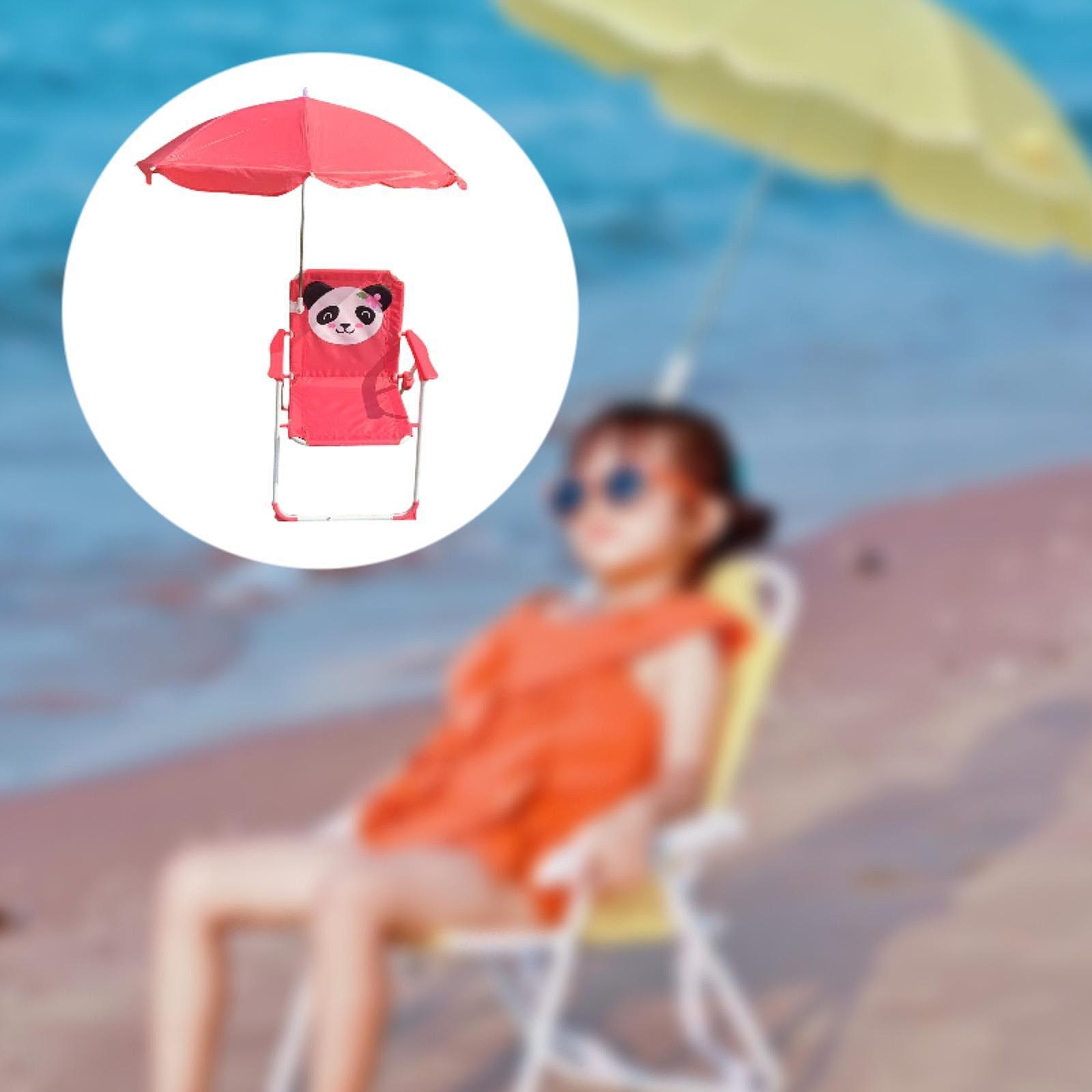 Kids Beach Chairs Tent Hiking  - Kids Outdoor Umbrella Chair 评论和价格