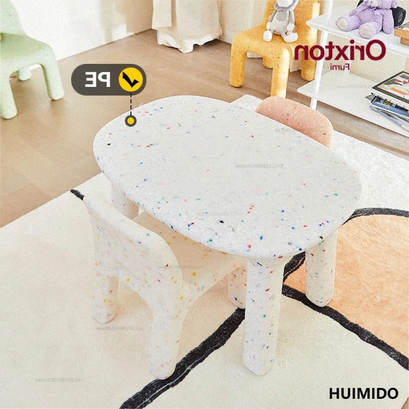 Kids Study Table And Chairs Se - Kids Outdoor Chair Plastic 评论和价格