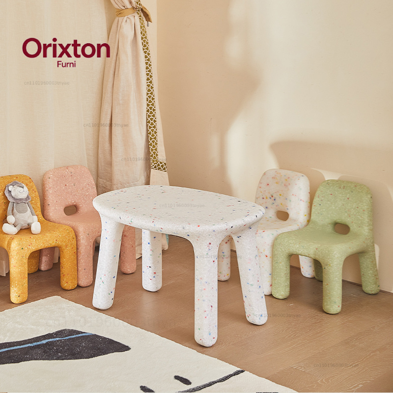 Kids Study Table And Chairs Se - Kids Outdoor Chair Plastic 评论和价格