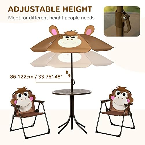 Kids Table and Chair Set Picni - Kids Outdoor Umbrella Chair 评论和价格