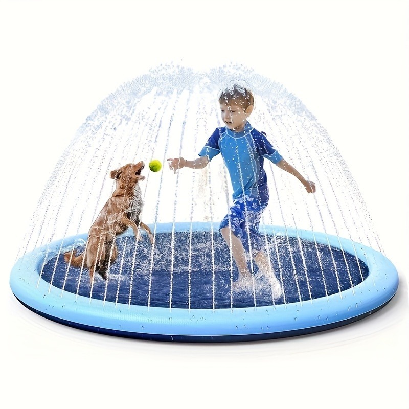 170×180cm Large Water Splash P - Sprinkler Splash Pad 评论和价格
