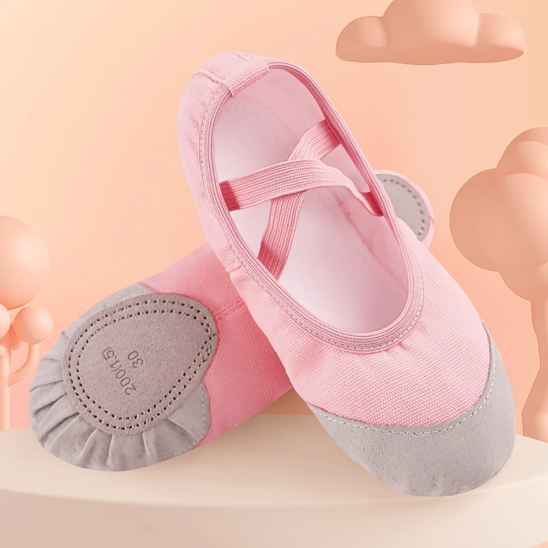 Children Girls Ballet Shoes Cl - Kids Indoor Outdoor Slippers 评论和价格
