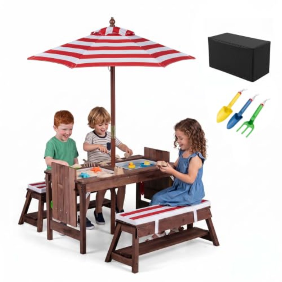 Outdoor kids picnic table for  - Kids Outdoor Water 评论和价格
