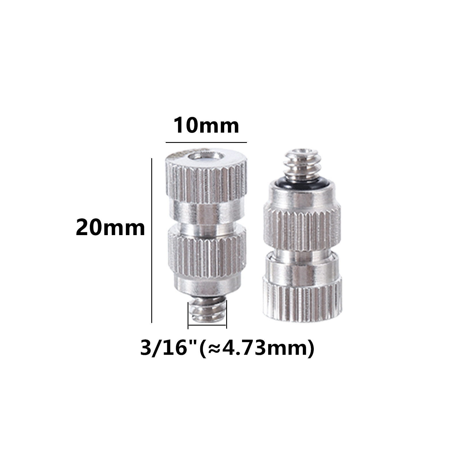 50Pcs High Pressure Mist Cooli - Sprinkler Splash Pad 评论和价格