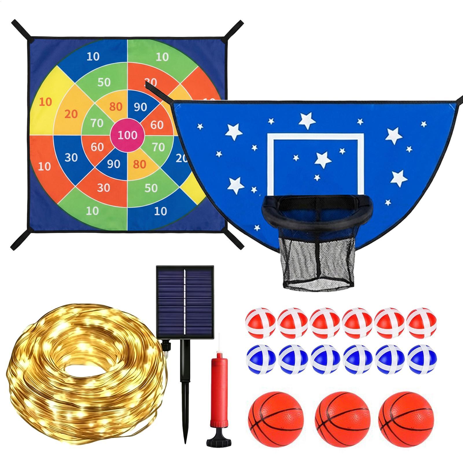 Basketball Goal For Trampoline - Kids Outdoor Basketball Hoop 评论和价格