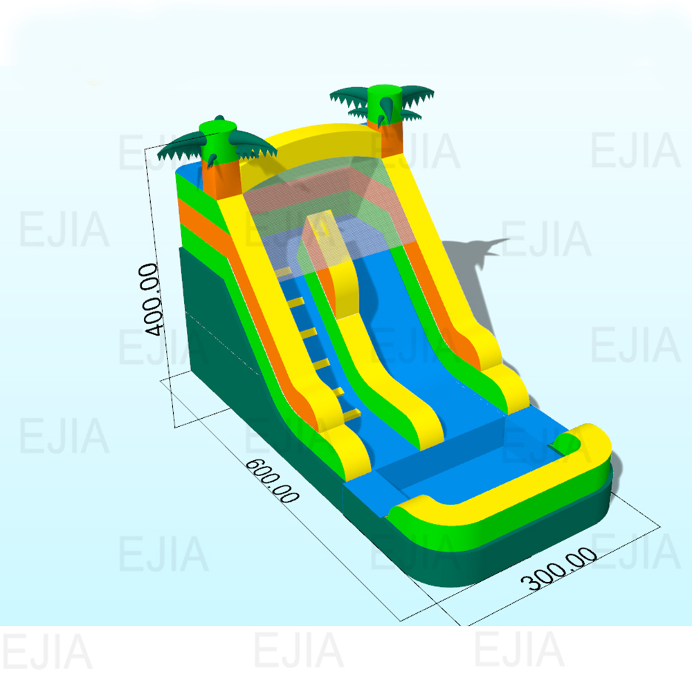 Backyard Inflatable Slides wit - Kids Outdoor Water 评论和价格