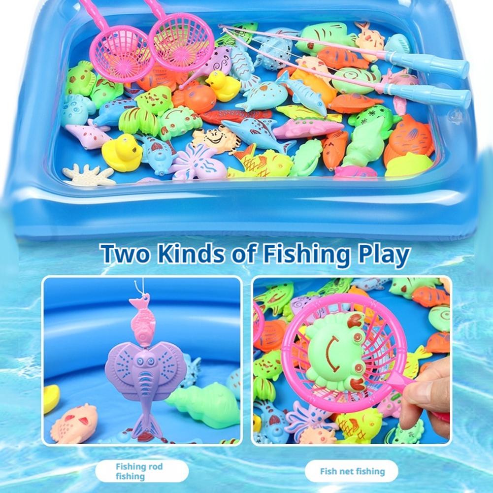 Magnetic Fishing Set-36/38/48p - Kids Outdoor Water Table 评论和价格