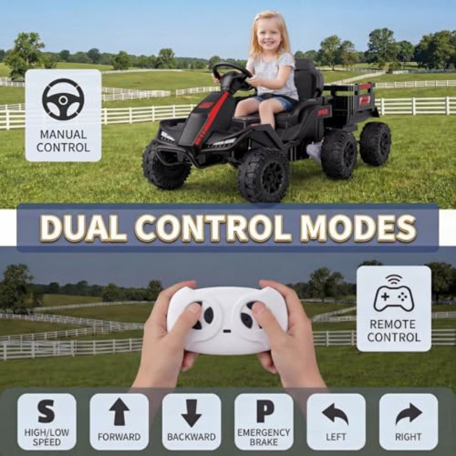 Outdoor electric ride-on tract - Kids Outdoor Ride On 评论和价格