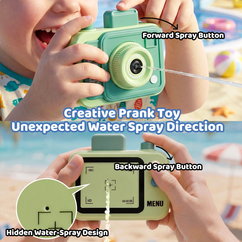 Double-sided Water Gun Camera  - Kids Outdoor Lounge Set 评论和价格