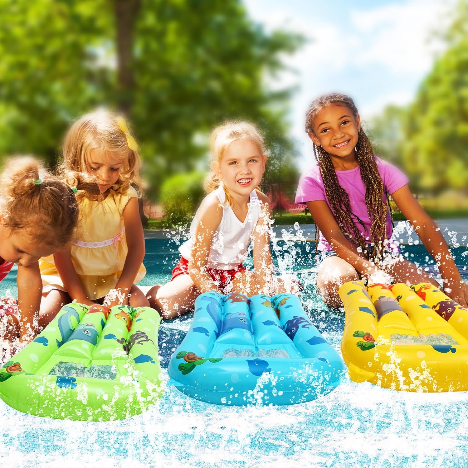 Water Floating Ring Inflatable - Kids Outdoor Youtube 评论和价格