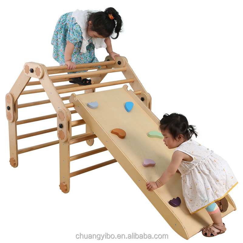 Jungle Gym Kids Outdoor Kids C - Kids Outdoor Wooden Climbing Frame 评论和价格