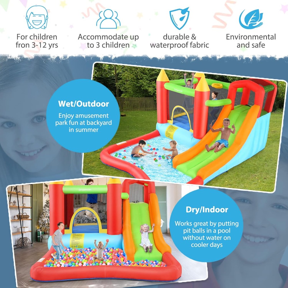 Multi-Function-Inflatable Boun - Kids Outdoor Water Table 评论和价格