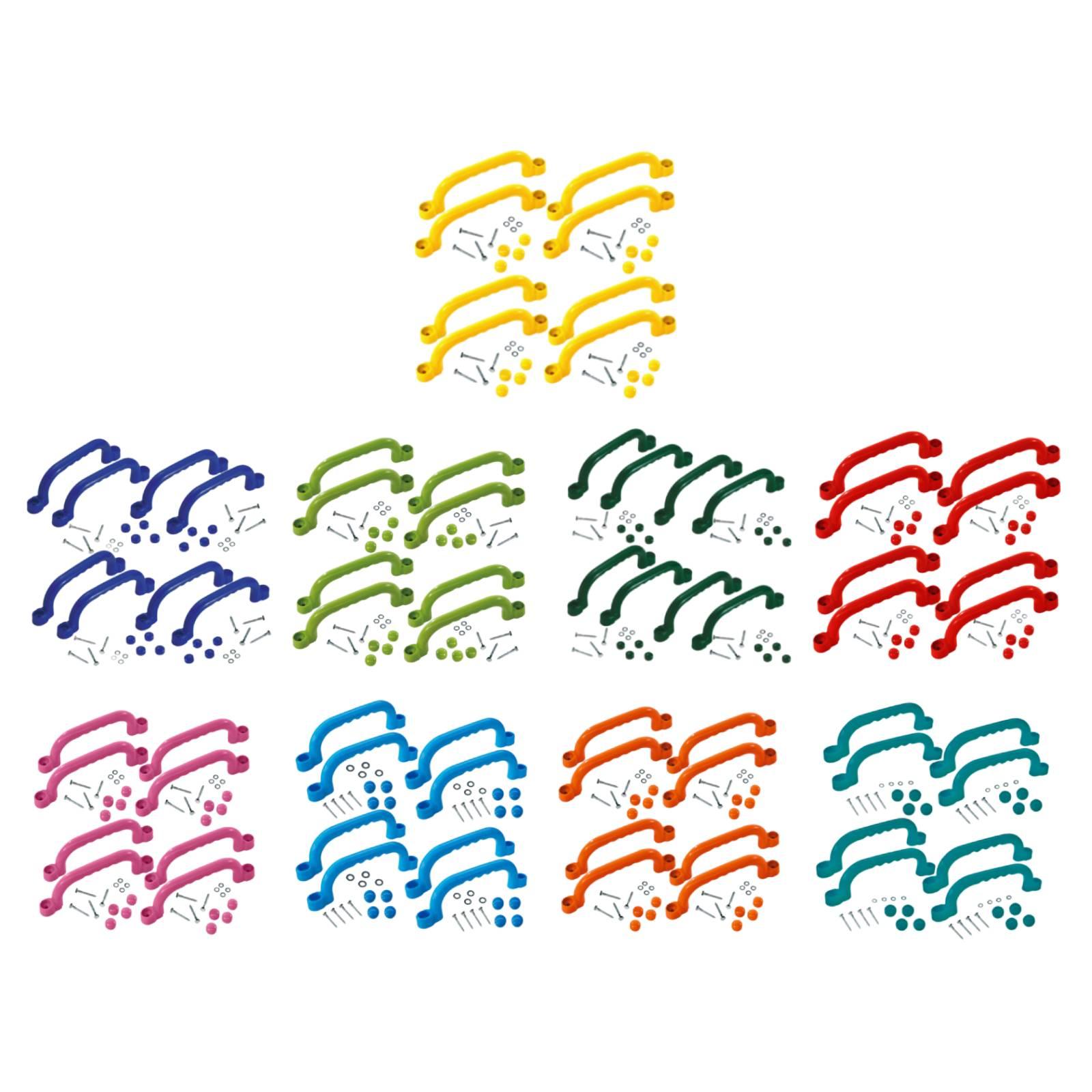 8Pcs Climbing Frame Handles Ea - Kids Outdoor Playhouse 评论和价格