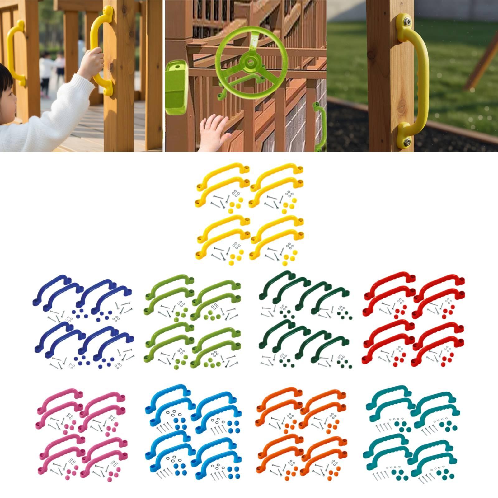 8Pcs Climbing Frame Handles Ea - Kids Outdoor Playhouse 评论和价格