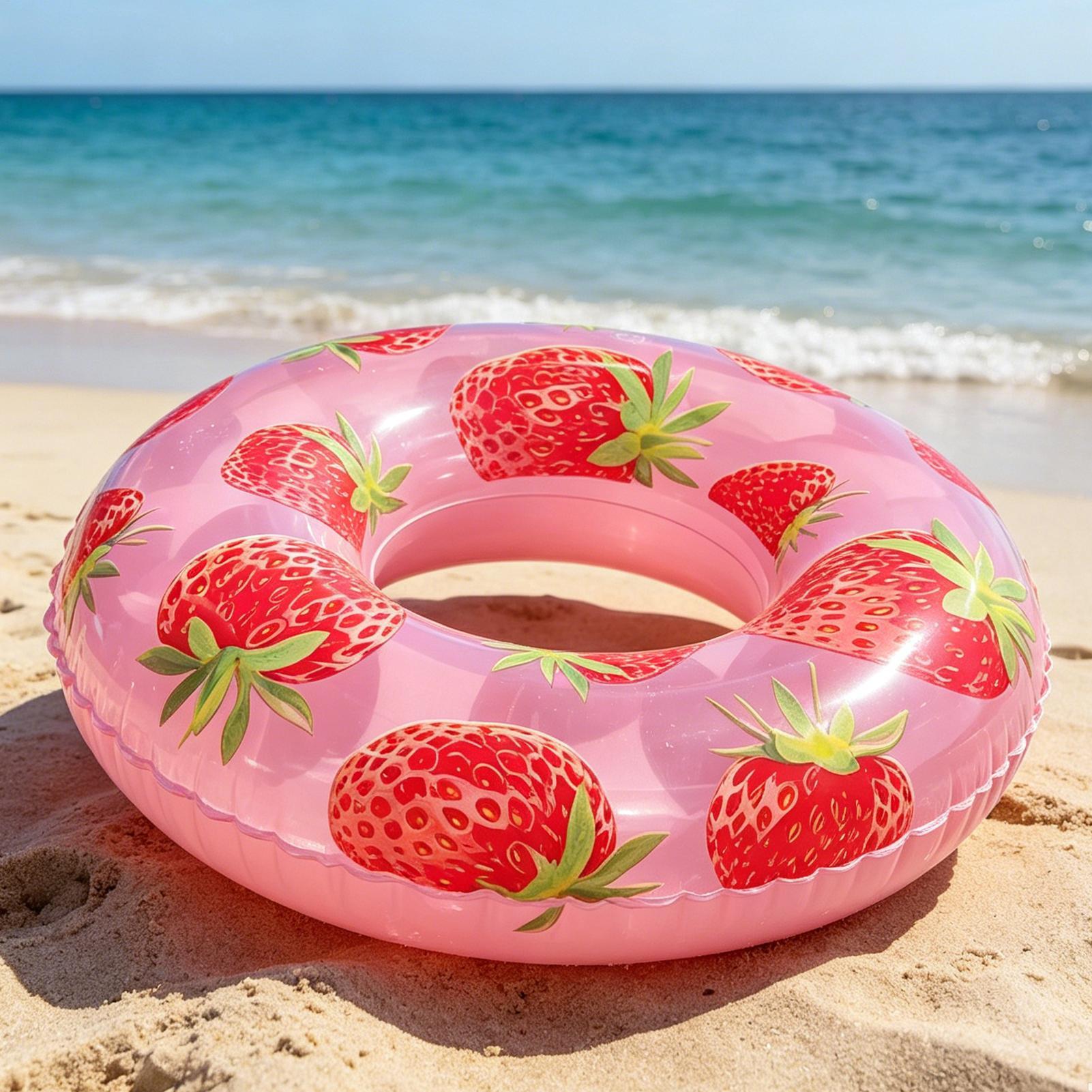 Inflatable Tube Fruit Pattern  - Kids Outdoor Youtube 评论和价格