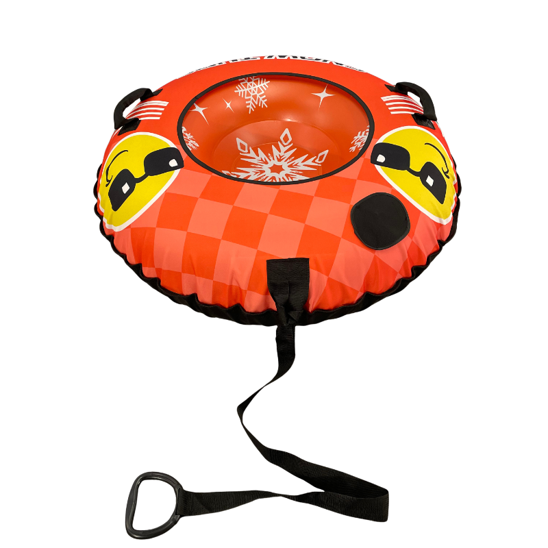 Inflatable Snow Tube Sled with - Outdoor Toys For Kids 评论和价格