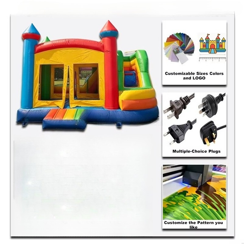 Outdoor Bouncing Houses Inflat - Kids Outdoor Jumping 评论和价格