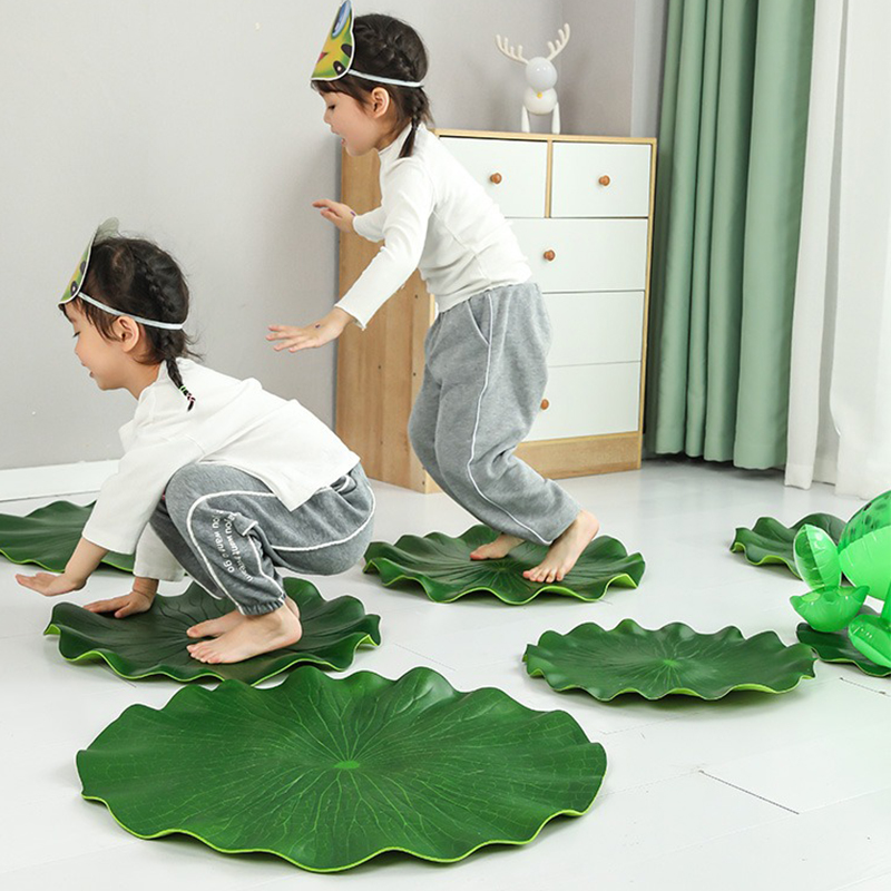 Kids Lily Pad Jumping Mat Set  - Stepping Stone Foam 评论和价格