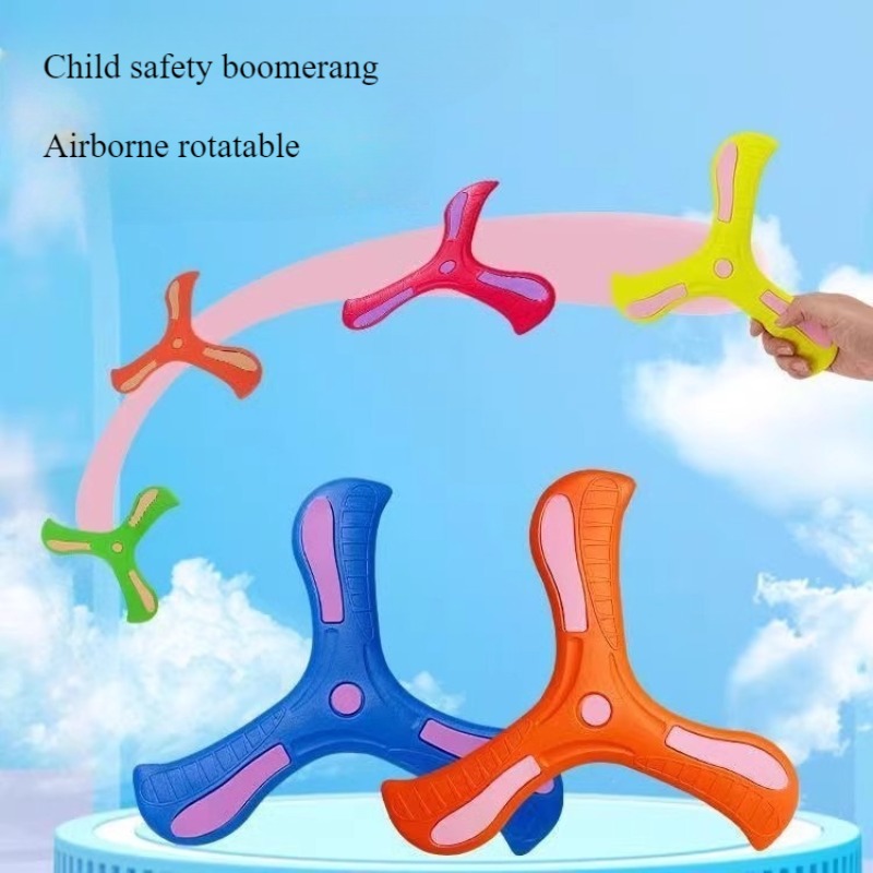 Children Boomerang Soft Three- - Outdoor Toys For Kids 评论和价格