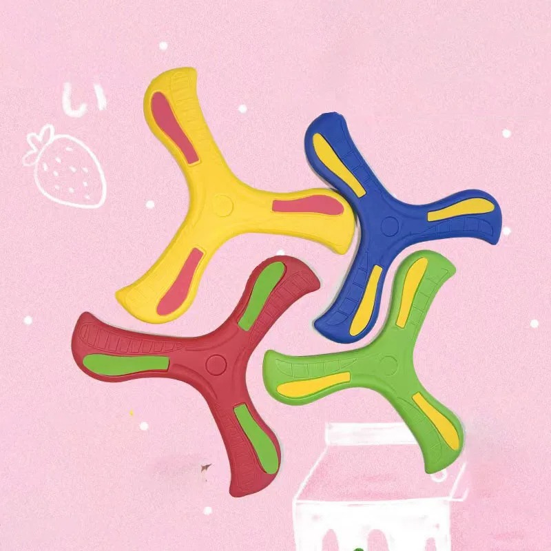 Children Boomerang Soft Three- - Outdoor Toys For Kids 评论和价格
