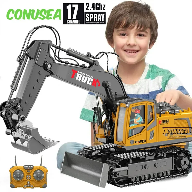 12/15/17CH Rc Excavator Alloy  - Kids Outdoor Excavator 评论和价格